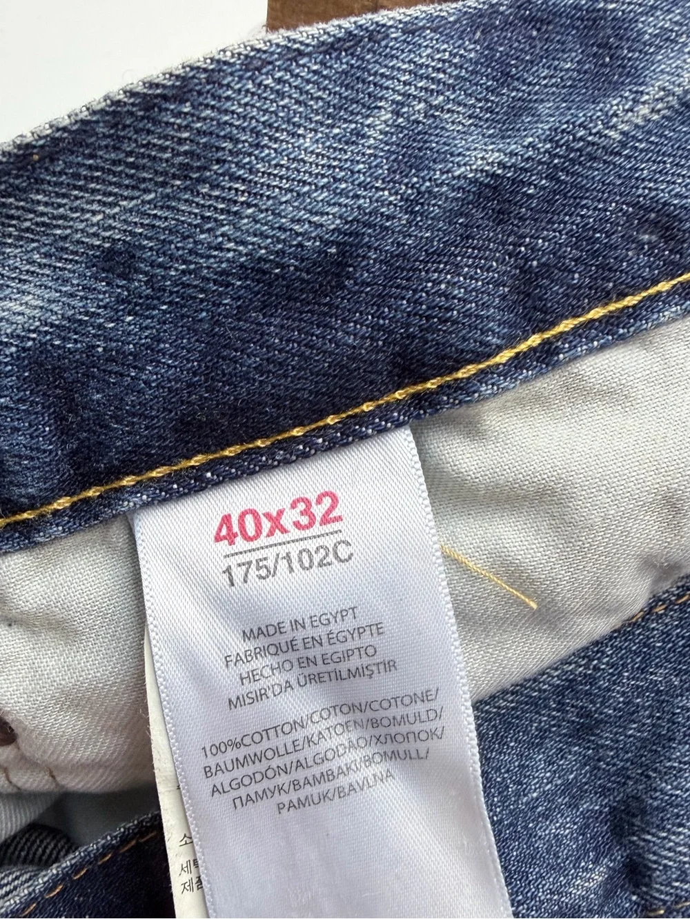 Polo Ralph Lauren The Varick Slim Straight Blue Denim Jeans Size 40x32 NWT